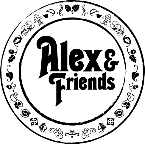 Logo Alex en Friends